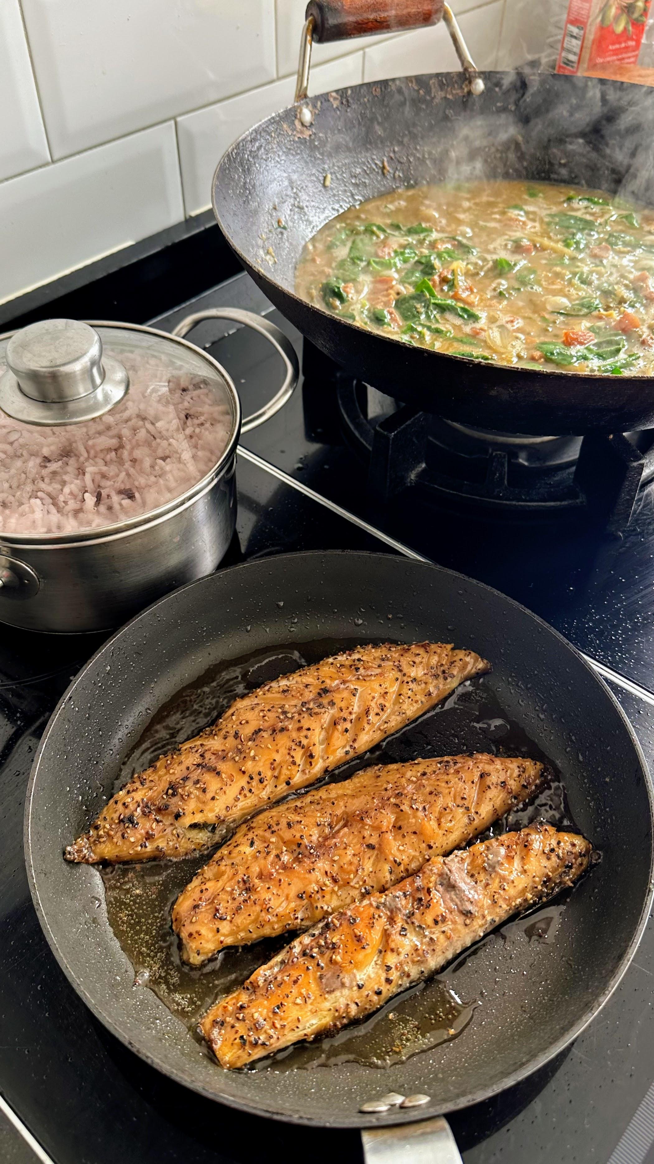 More of the prized tinapa — smoked mackerel fillets from England