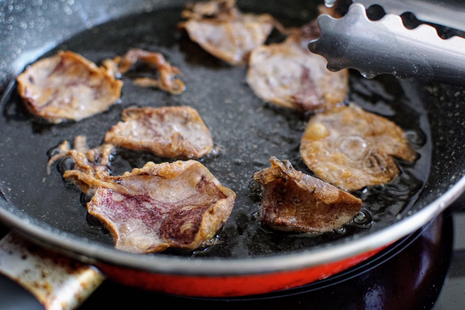 Piniprito ang daing na pusit