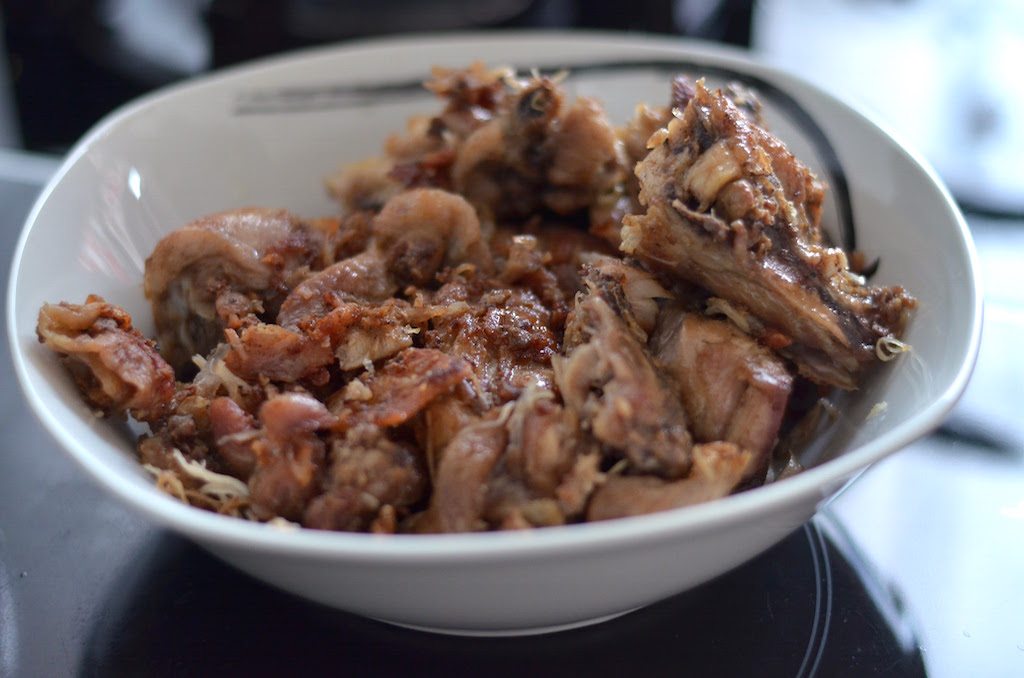 Chicken adobong tuyo