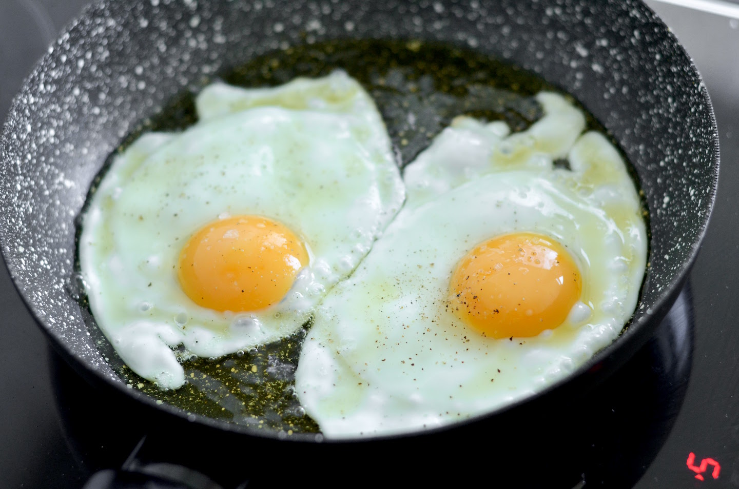 Sunny side up eggs