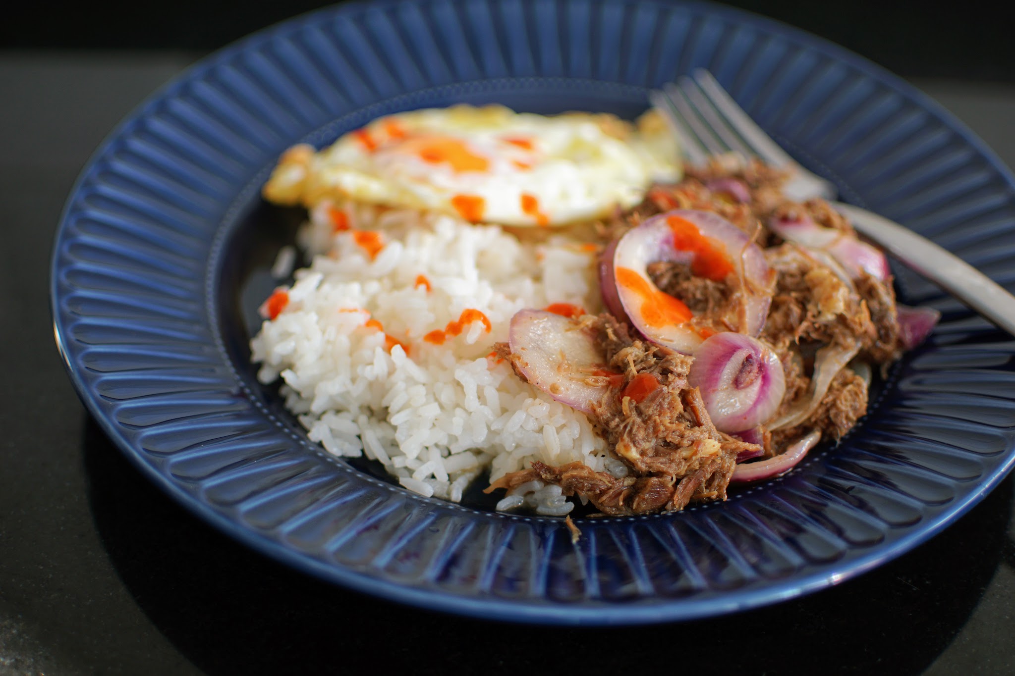 Rice with Corned Beef