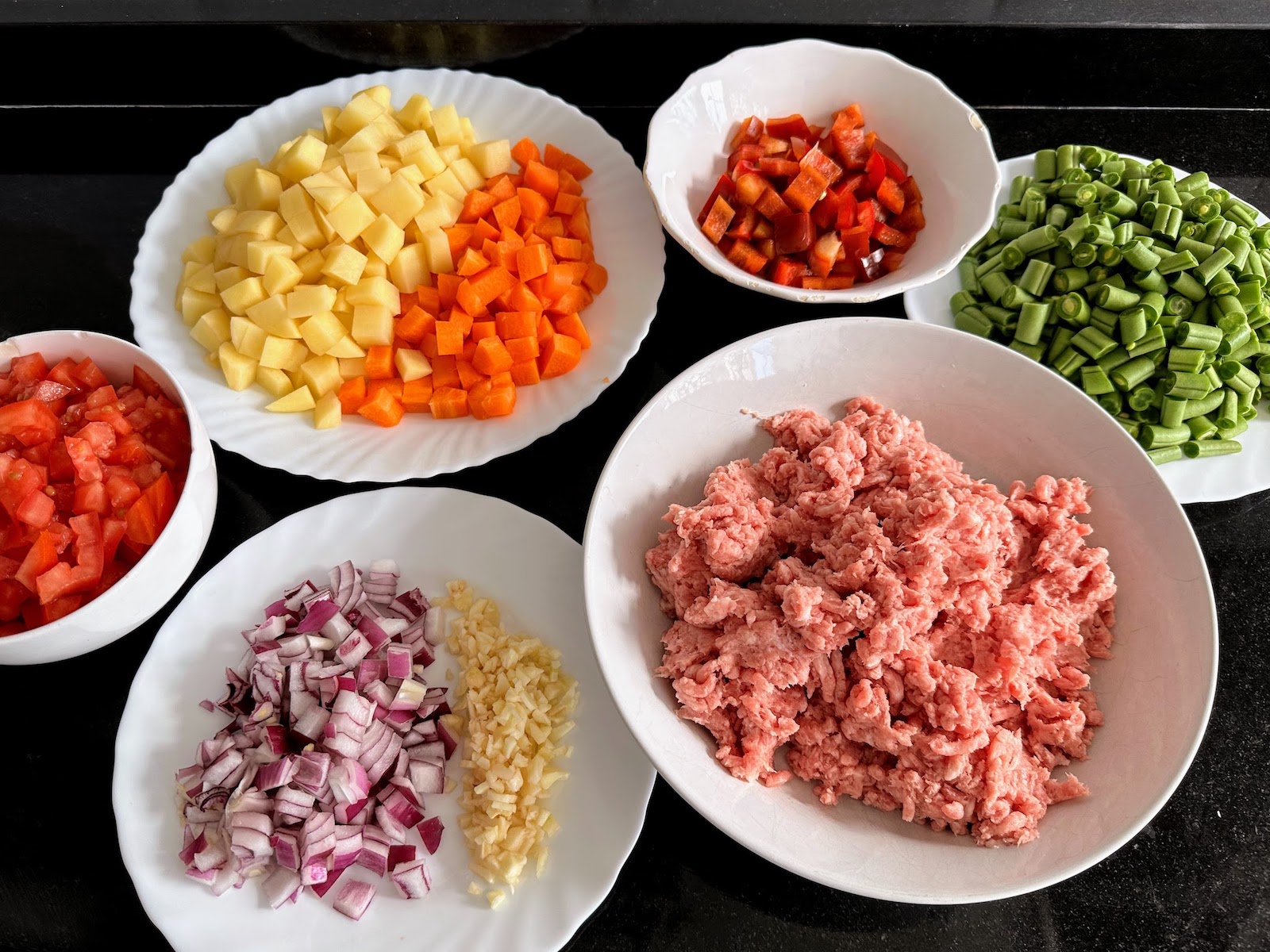 Pork giniling ingredients