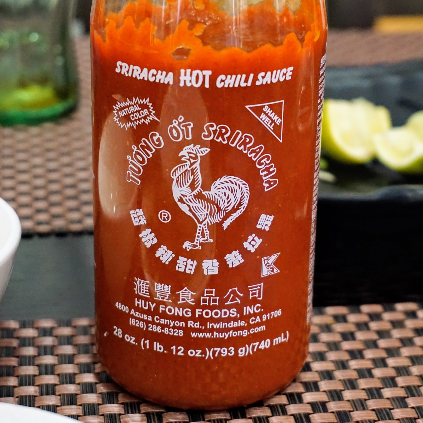 Sriracha Rooster – the real deal